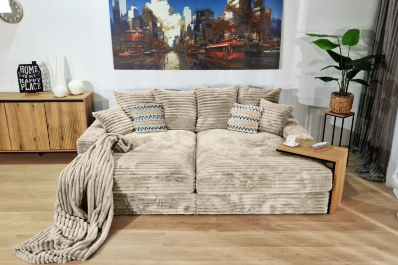 canape eva doudou beige